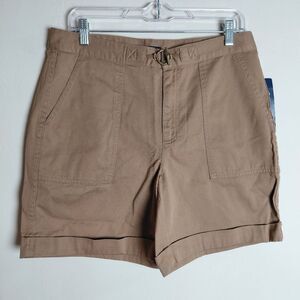 Chaps shorts size 8 Chino Tan NWT